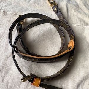 Lv monogram crossbody strap Authentic